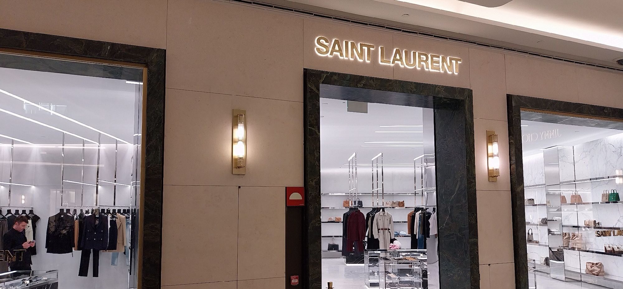 Saint Laurent boutique